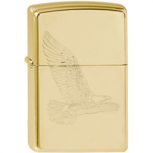 Zippo Flying Eagle Brass